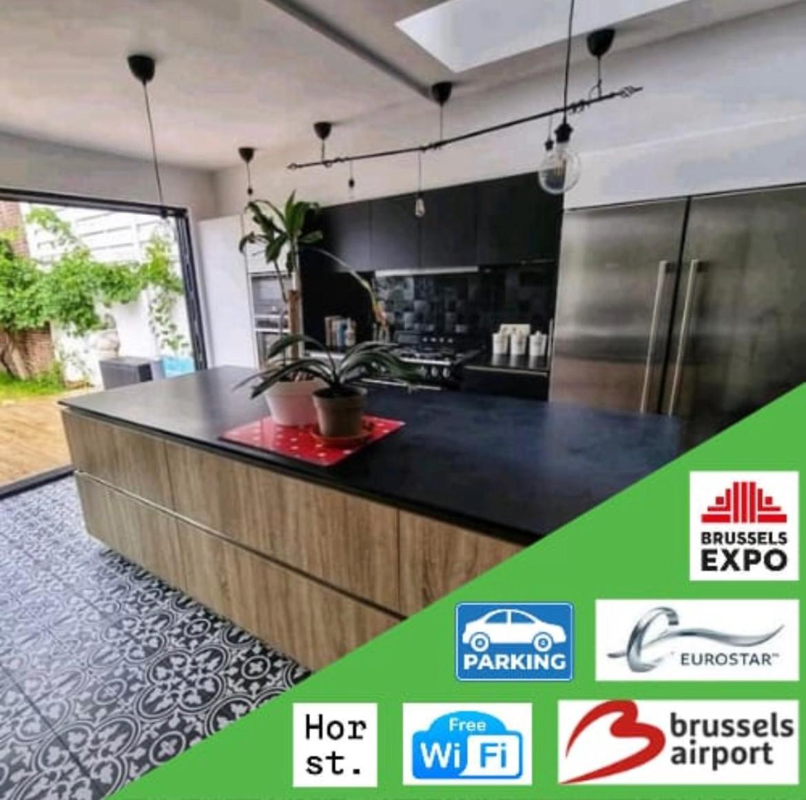 3 Centre Bruxelles Brusselsairport Expo Nato Anvers Wifi Free Parking Appartement Vilvoorde
